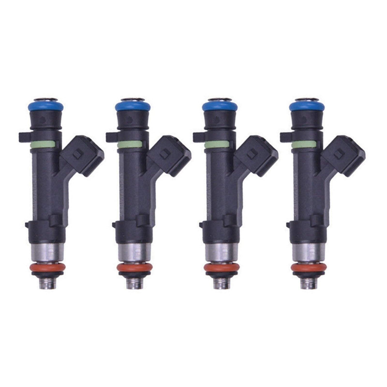 Fuel Injector Nozzle Fit for Dacia 2004 Lodgy Dokker Fit for Logan 1.4-1.6L 4PCS Fuel Injectors 0280158034 8200227124 Fuel Injector