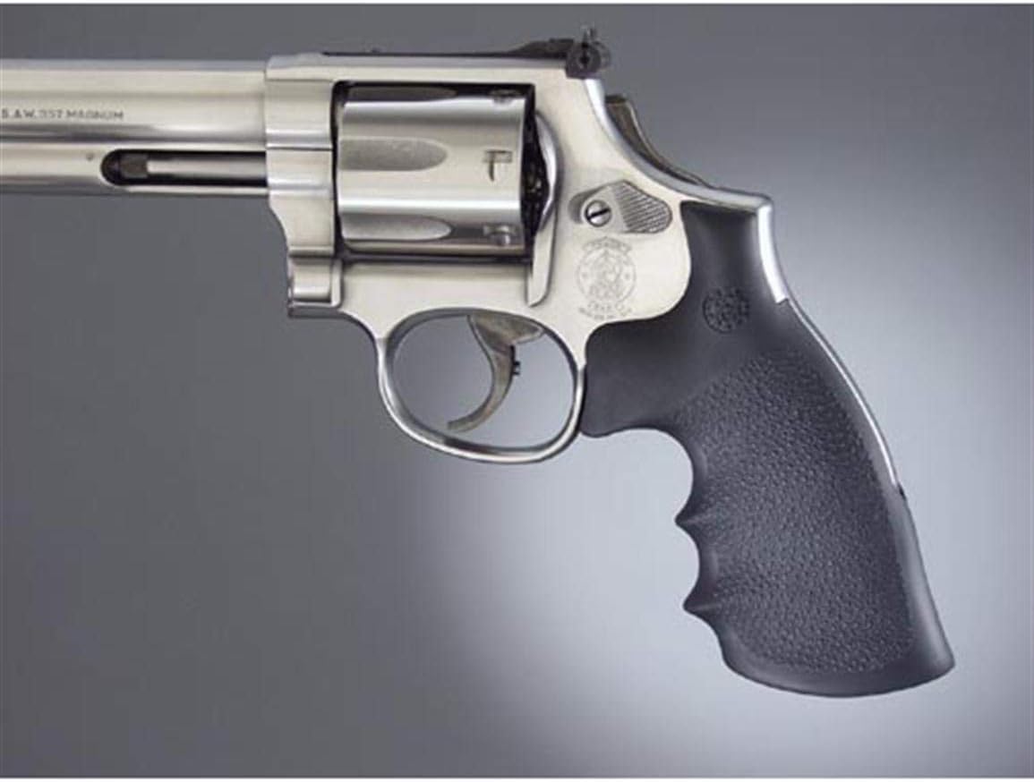 Hogue Rubber Grip S&W K or L Round Butt Rubber Conversion Style Monogrip , Black : Gun Grips : Sports & Outdoors