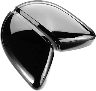 PGLVLZFGFN Coche lateral retrovisor espejo tapas cubierta puerta ala espejo cubierta recorte compatible for Vw Compatible for Golf 6 compatible for Gti mk6 2009-2014 Compatible for Touran 2010-2014 Es