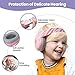 La ForFoir Baby Ear Defenders for 3-48 Months, SNR 25dB Noise Reduction, Ultra-Soft Safe, Cartoon Patterns, Anti-Slip Headband, Foldable with Bag – Concerts, Fireworks, Travel, Renovations, Pink