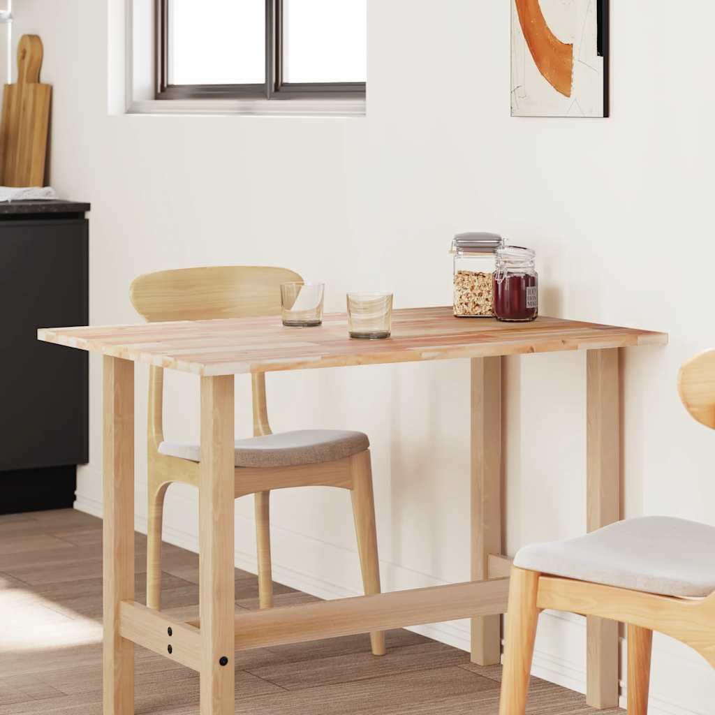 Piano rettangolare in legno di acacia massiccio, 80 x 70 x 2 cm, robusto legno per sala da pranzo, soggiorno, ufficio, giardino, bricolage, ristrutturazione, mobili, accessori, fai da te