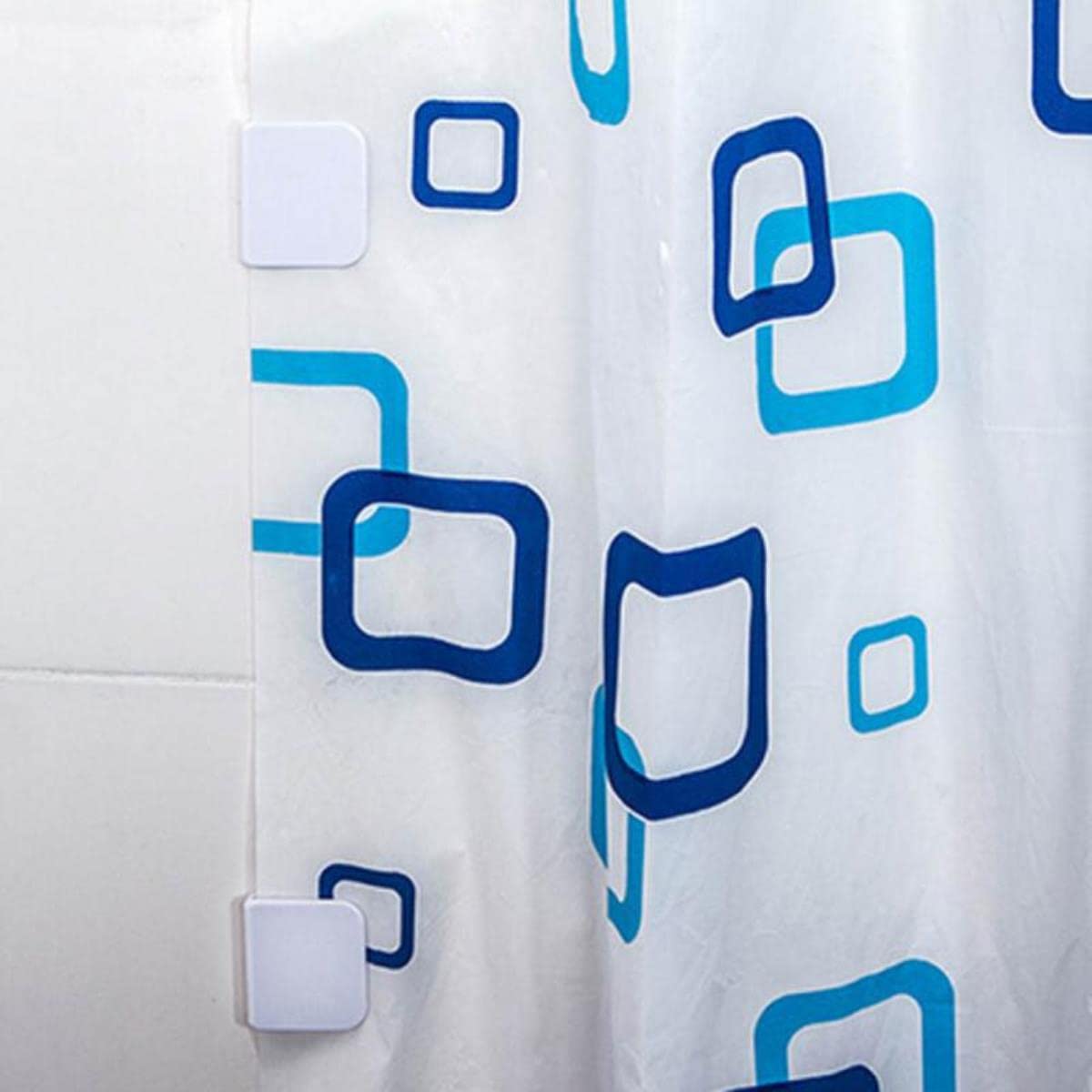 2 ~ 10 unids/set de clips de cortina de ducha anti salpicaduras de agua protector de fugas de agua baño hogar cortina clip herramientas-República Checa, 10 piezas