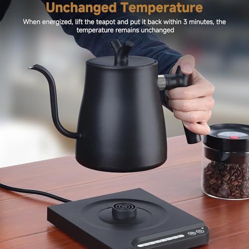 Tetera eléctrica inteligente cuello de ganso 1L 1000W miniatura 7