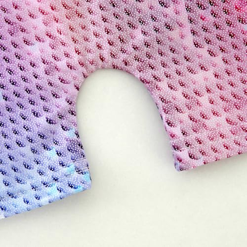 HOZIY Girls Gymnastics Leotards for Kids Tumbling Outfits Biketard Sparkle Adorable Pattern