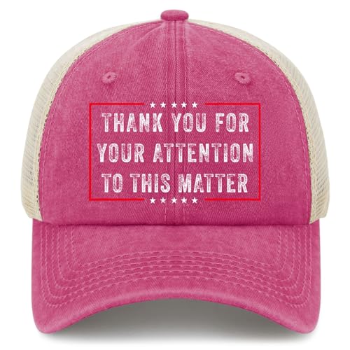 Image of Pasted-20250626-153954.png Hat for Women Humor Denim Hats Women Pink Ball Caps Plain for Volunteer