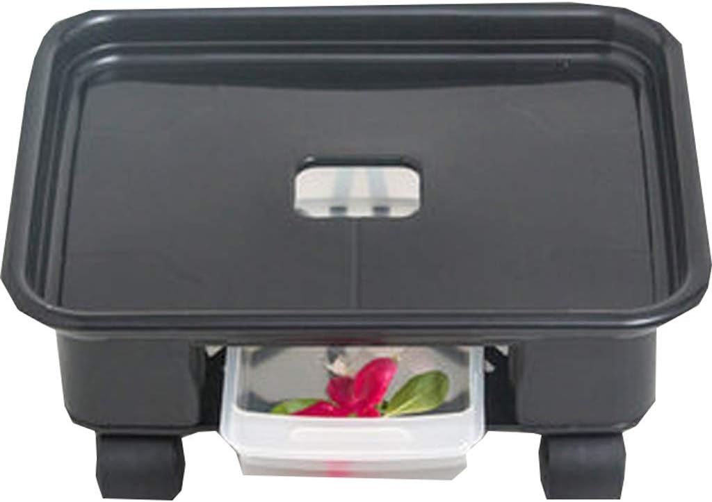 Plant Trolley Plant Pot Trolley,Cute Plant Caddy Round Flower Pot Mover Indoor Rolling Planter Dolly on Wheels Outdoor Planter Trolley Tray Coaster Moving Flowerpot Rack Tray Plant Pot Sauce