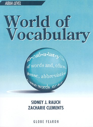 World of Vocabulary: Aqua - Reading Level 5      Paperback – January 1, 1995
