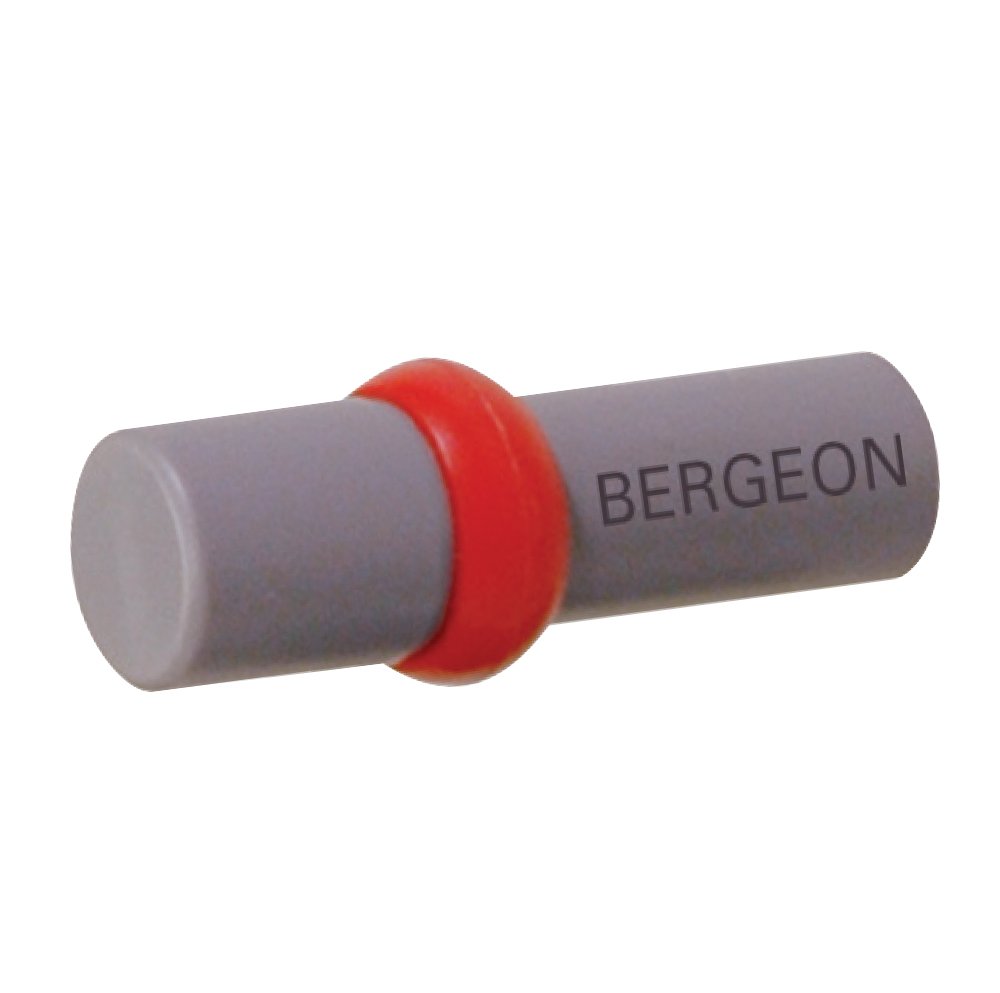 Bergeon 55-606 30009 Zestaw 9 śrubokrętów z 9 rurkami z zapasowymi ostrzami w drewnianym pudełku zestaw naprawczy do zegarków, wielokolorowy, nowoczesny, wielobarwny, Nowoczesny