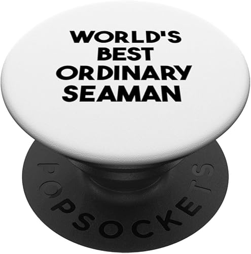 World's Best Ordinary Seaman PopSockets PopGrip intercambiable