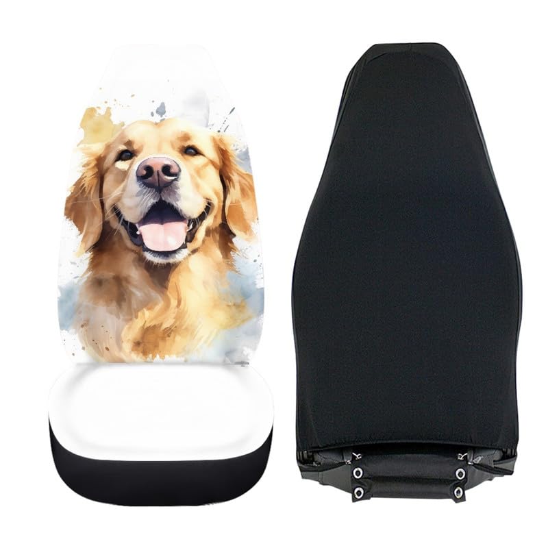 Uskorhein Cartoon Shark 13-Piece Car Seat Cover Set - Full Protection For Front & Back Seats