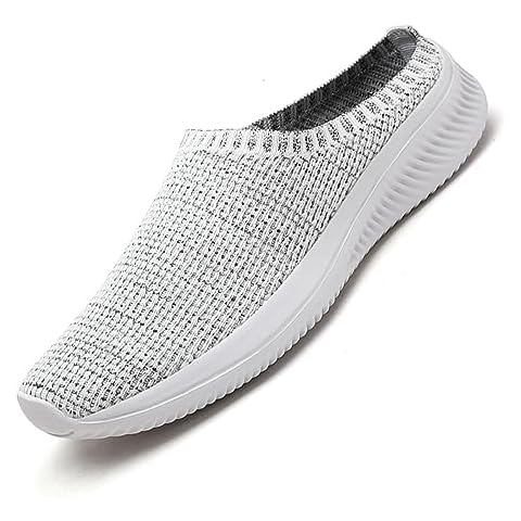 URLECHS Men's Breathable Slip-On Mules Cover