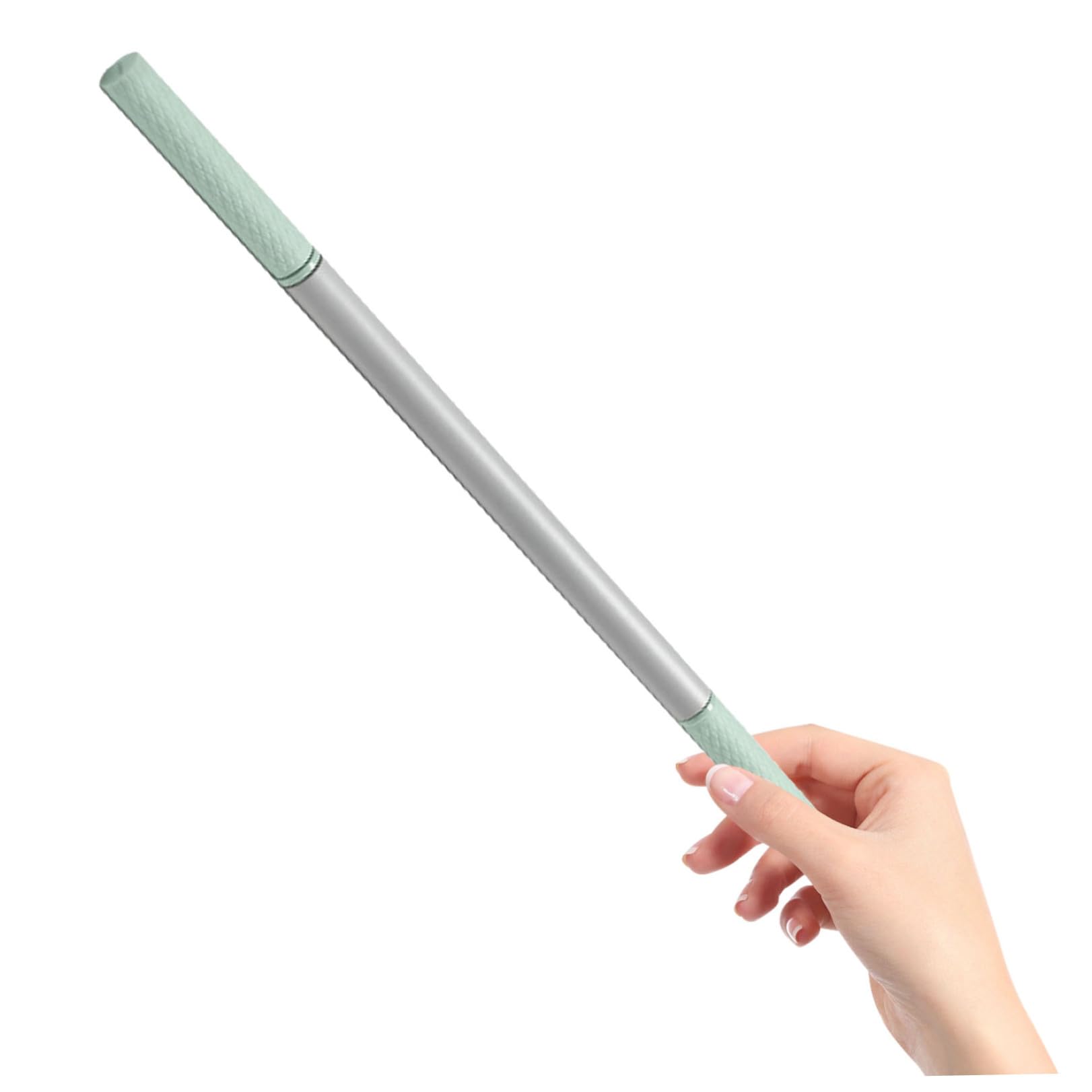 SHOWERORO Rodillo de Masaje Muscular Antideslizante para Hombro y Piernas, Masajeador Manual para Fascia y Tejido Profundo, Color Verde Gris, Adecuado para Recuperación Deportiva