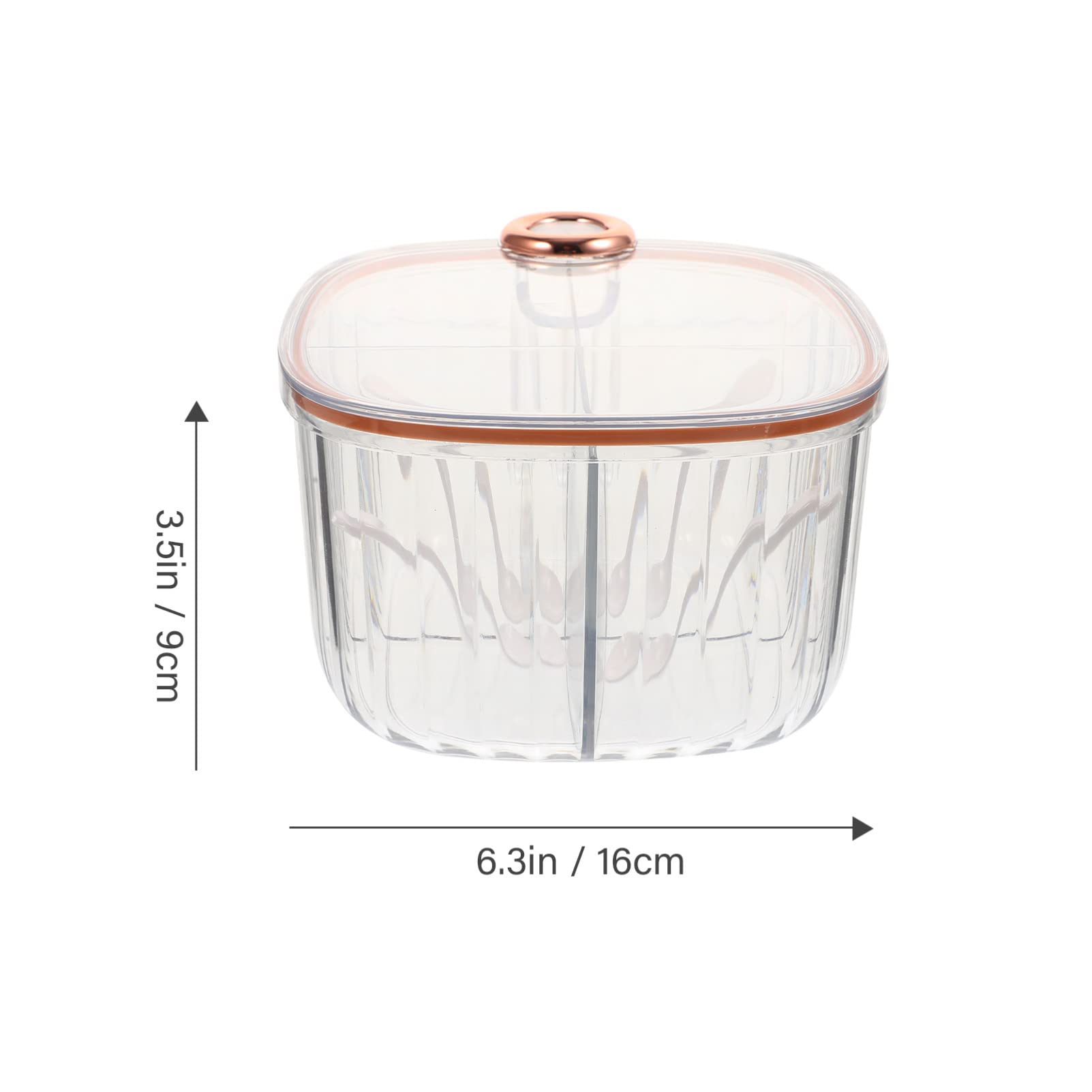 Jars with Lids Seasoning Containers with Divided Condiment Pot Sugar Pot Seasoning Dispenser Coffee Serving Tea Kitchen Storage Jar Kitchen Gadgets