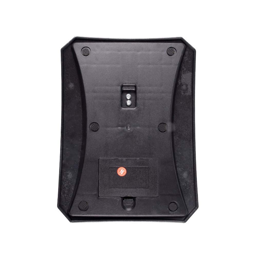 Balanzas para pesar alimentos, Báscula digital de cocina/alimentos de 5 kg/1 g for cocinar y hornear con función de tara y bandeja de vidrio extraíble, sistema de sensor de alta precisión (Color : Sil