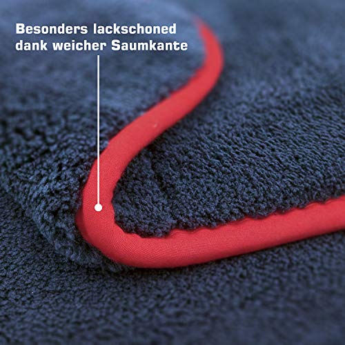 Revocar Premium Microvezel Handdoeken zwart Set van 2 (45x40cm) extreem absorberend, lak-vriendelijk, ultra-zacht - Auto… - Image 5