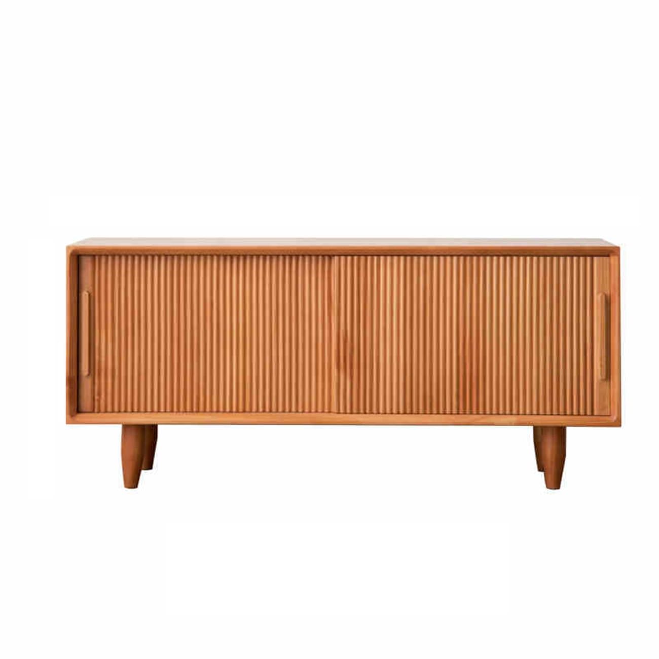 MSHGSKU Slim Wooden Entryway Bench for Farmhouse Style Dining and Living Areas, Natural Finish