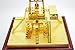 Tang Dynasty Copper Oilfield Oil Well Derrick Drill Rig Gold Color Model Commemorative Edition