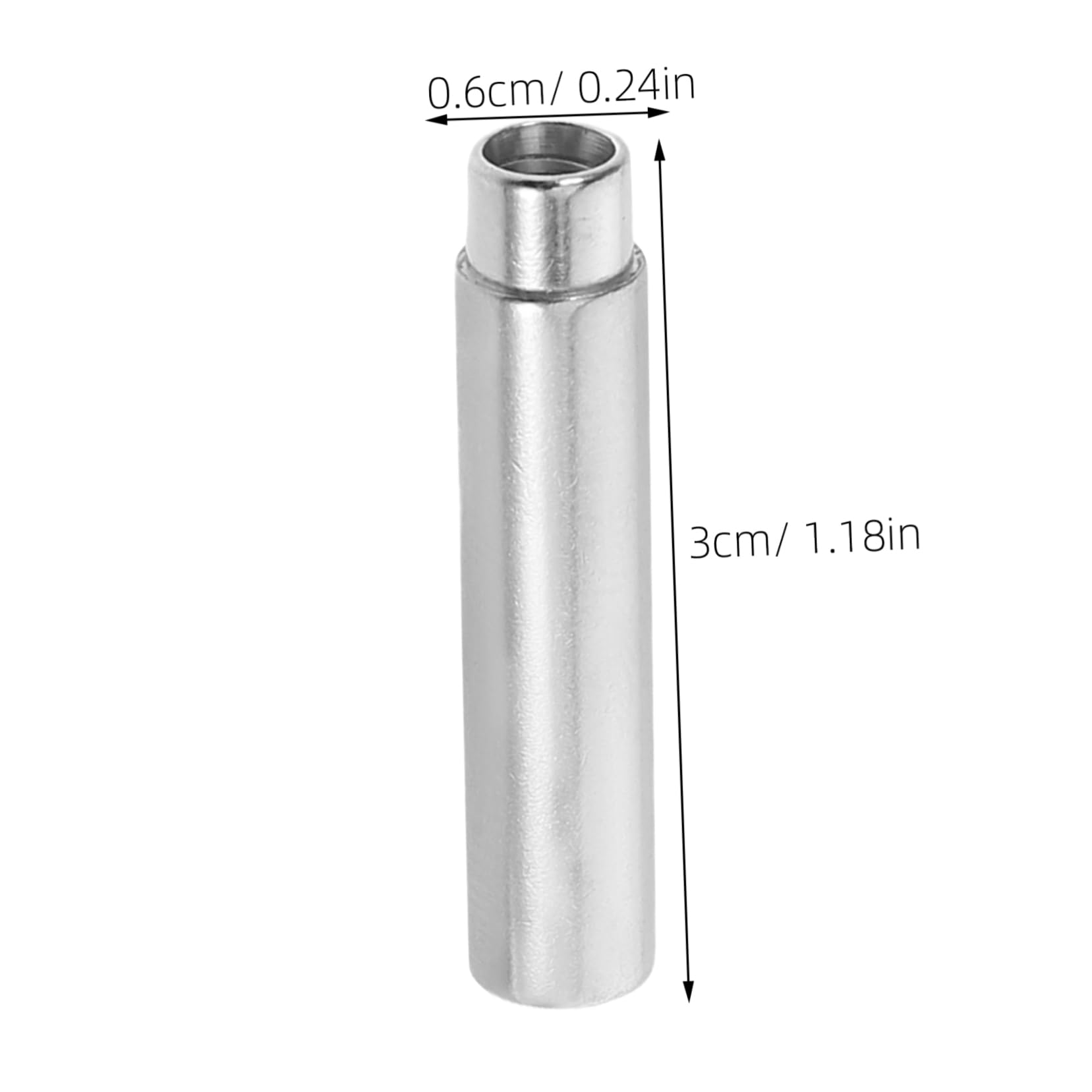 Mikikit 10pcs Soldering Iron Adapter For Pyrography: Pyrography Tool Conversion Adapter - Wood Burning Adapter - Metal Soldering Iron Head Connectors for DIY Wood Burning