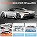 Universal Rear View Camera License Plate Bracket, Upgraded Anti-Rust Paint Full Stainless Steel Backup Camera License Plate Mount , No-Drill & Adjustable for Easy Installation