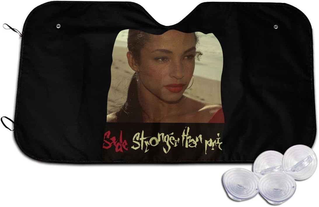Cars Sunshade Sade Stronger Than Pride iTunes Auto Shield Cover Sun Shade for Windshield UV Sun and Heat Reflector