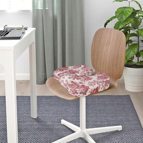 Image of Tailbone Pain Relief Cushion, Memory Foam Seat Cushion for Coccyx Sciatica Pain Pressure Relief Office Desk Chair