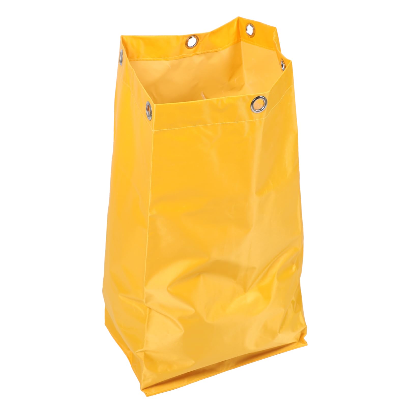 OSOLADY 1 PC Canvas Bag Janitorial Cart Replacement Bag Large Car Trash Can Waste Container Bin Commercial Cart Bag Canvas Cleaning Cart Bag Household Garbage Bag Garbage Container Yellow