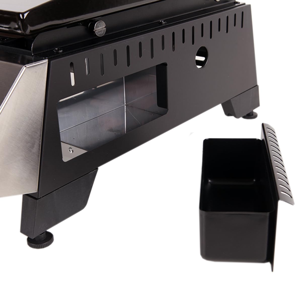 BENEFFITO Cooker - Plancha a Gas II - Acero Laminado en frío esmaltado - Quemadores de Acero Inoxidable - Cocción homogénea y Sabrosa - 4 Quemadores 10 KW