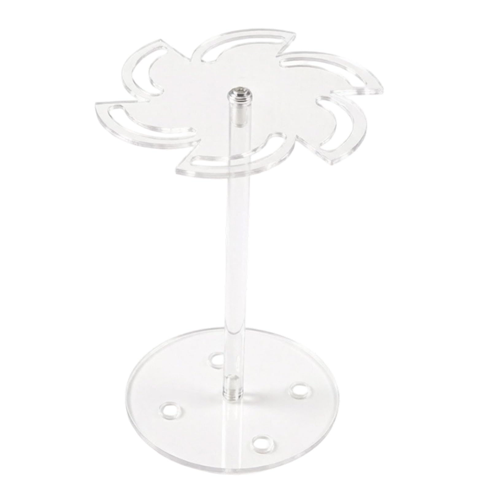FGDTREE Rotating Sunglasses Display Stand Acrylic Countertop Eyewear Organizer, 360 Access Storage Rack for Vanity Retail Desk Rotating Sunglasses Holder