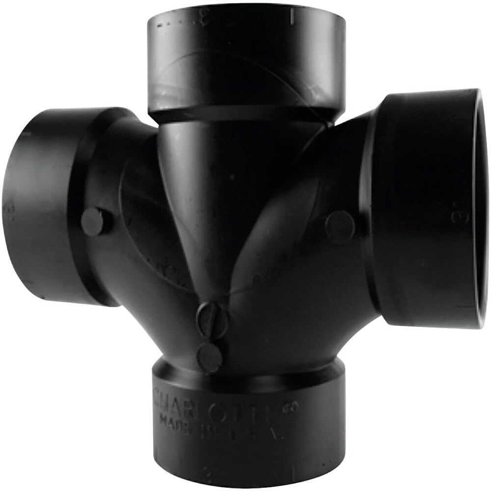 TEE SAN ABS 2X2X2X2 HUBS [Misc.]: Pipe Fittings: Amazon.com