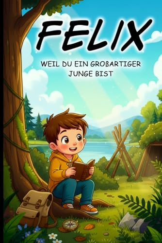Felix, weil du ein großartiger Junge bist – Personalisiertes...