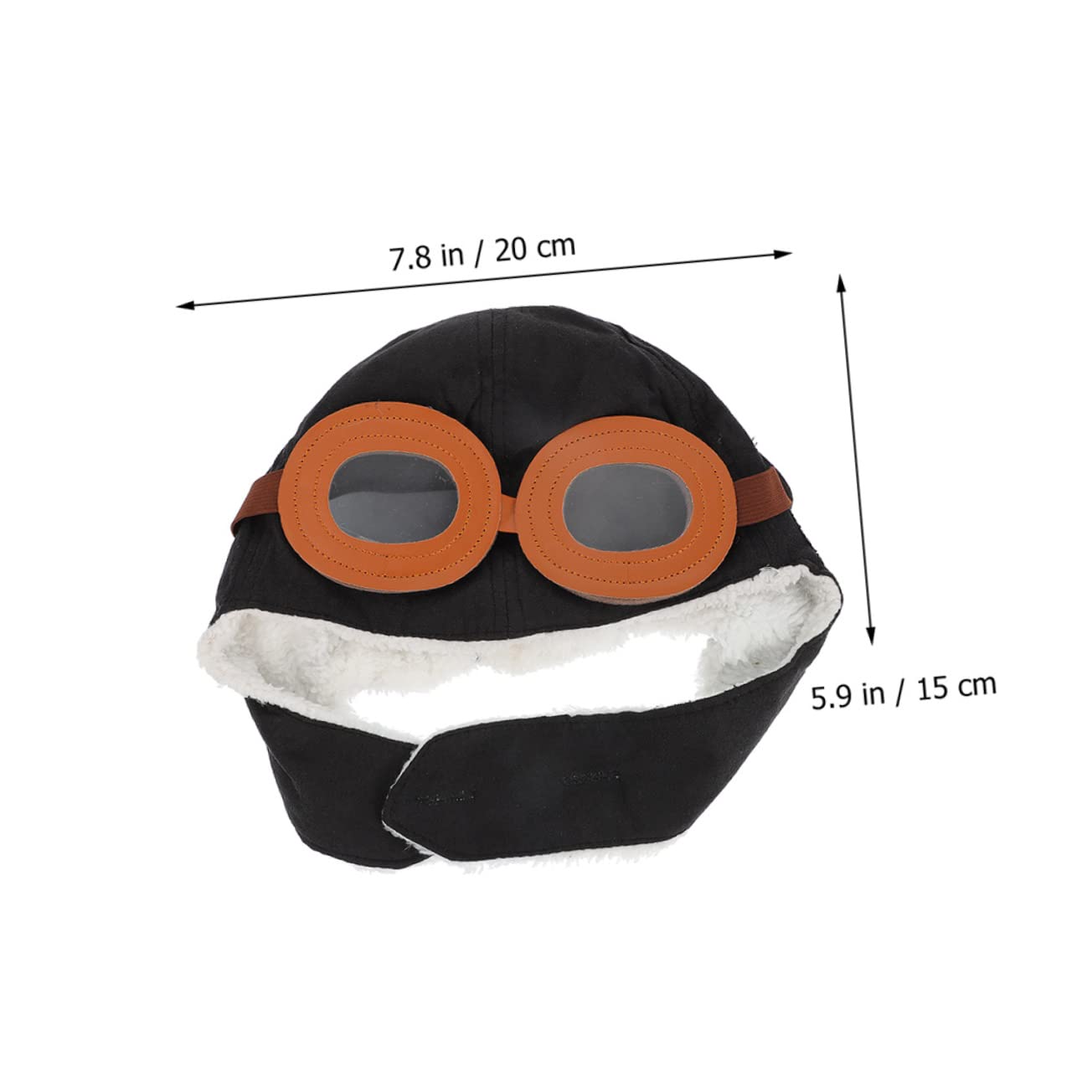 Abaodam 6piezas Sombrero Infantil De Algodón Orejeras Diseño Piloto Gorro Calentito para Niño Niña Accesorio Unisex para Otoño Invierno