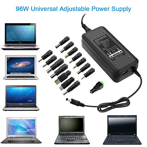 image for ALITOVE 96W Universal Power Supply Adapter 12V ~ 24V Regulated AC to D