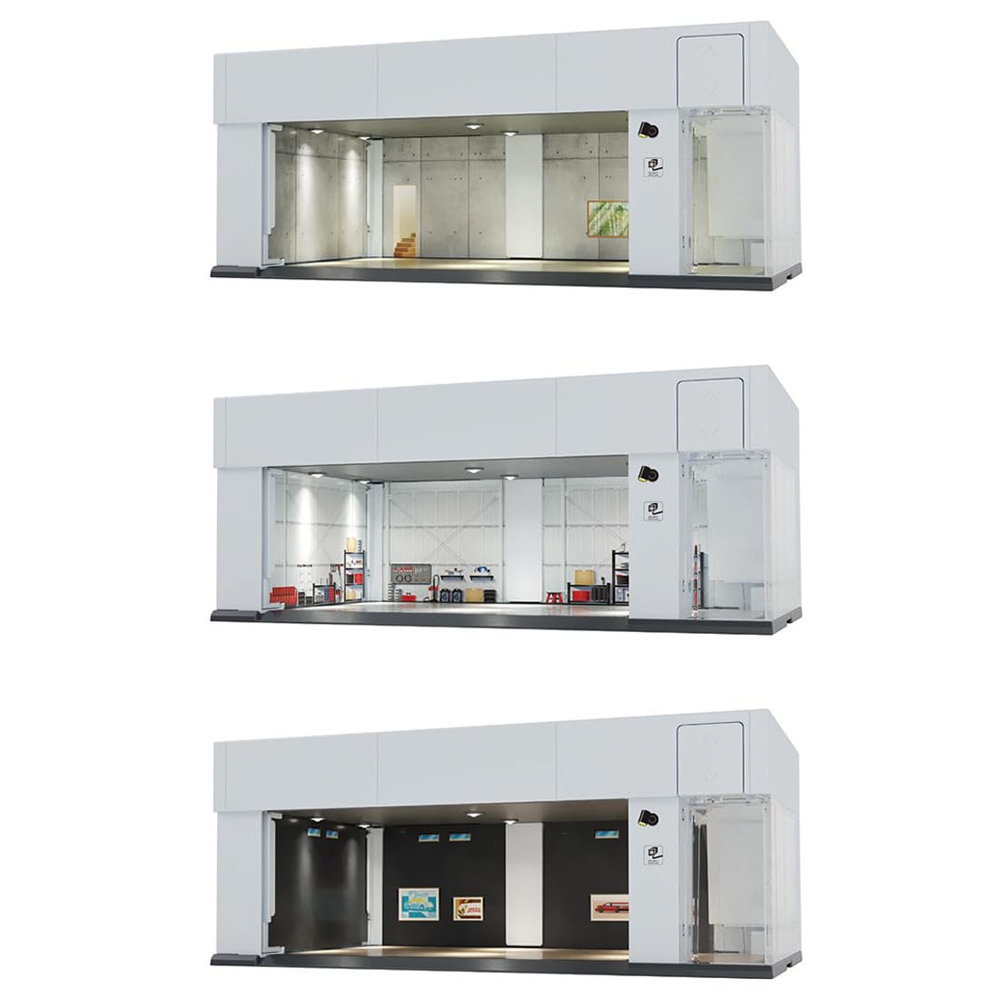 タカラトミー(TAKARA TOMY) トミカプレミアム tomica GARAGE SILVER WHITE Standard Edition ミニカー おもちゃ 6歳以上 - 4