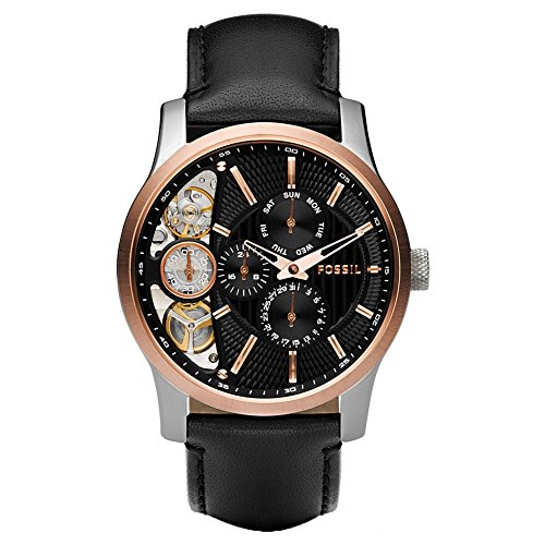 Fossil Dress ME1099 - Mouvement Twist - Affichage Analogique - Bracelet Cuir...
