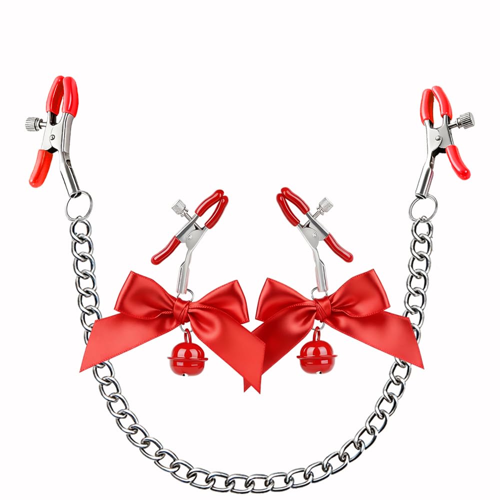 3 PCS BDSM Nipple Toys Adjustable Nipple Clamps Bondage Adult Toys Couples Sex Toys Nipple Clips Clitoris Clamp