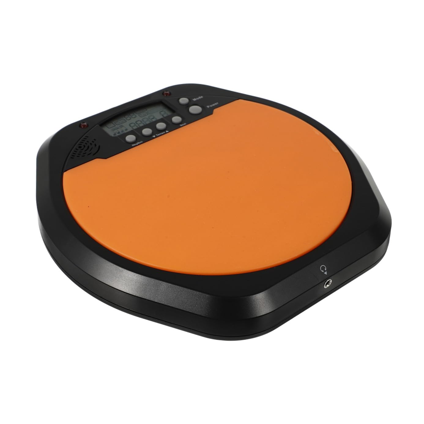 Tamburo Muto Digitale 8 Pollici per Esercizi di Ritmo Batteria, Pad Elettronico Percussione per Principianti, Accessorio Musicale Pratico e Sicuro per Allenamento a Basso Volume