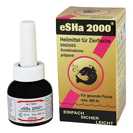 ESHA 2000 - Preparato combinato da 20 ml per 800 litri, per infezioni batteriche, mucose, vermi e parassiti