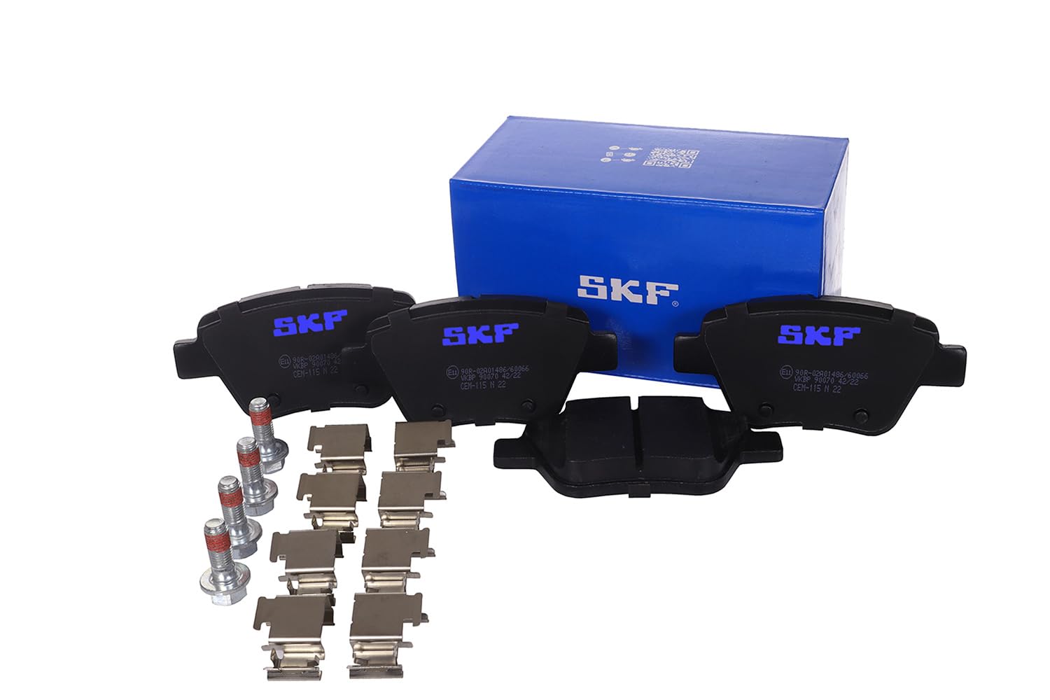 SKF Fren Balatası Arka Volkswagen Cady III Sw 1.2 Tsi 10-15, 1.6 04-15, 1.6-2.0 TDI 10-15, 2.0 TDI 16V 10-15, Golf VI 1.2-1.4 Tsi 08-12, 1.4-1.6 08-12, 2.0 Gti 09-13, 2.0 R 4Motion Vkbp 90070