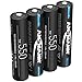 ANSMANN Akku AAA 550mAh NiMH 1,2V - Micro AAA Batterien wiederaufladbar mit geringer Selbstentladung ideal für Fernbedienung, Gartenlicht, Spielzeug, medizinische Geräte (4 Stück)