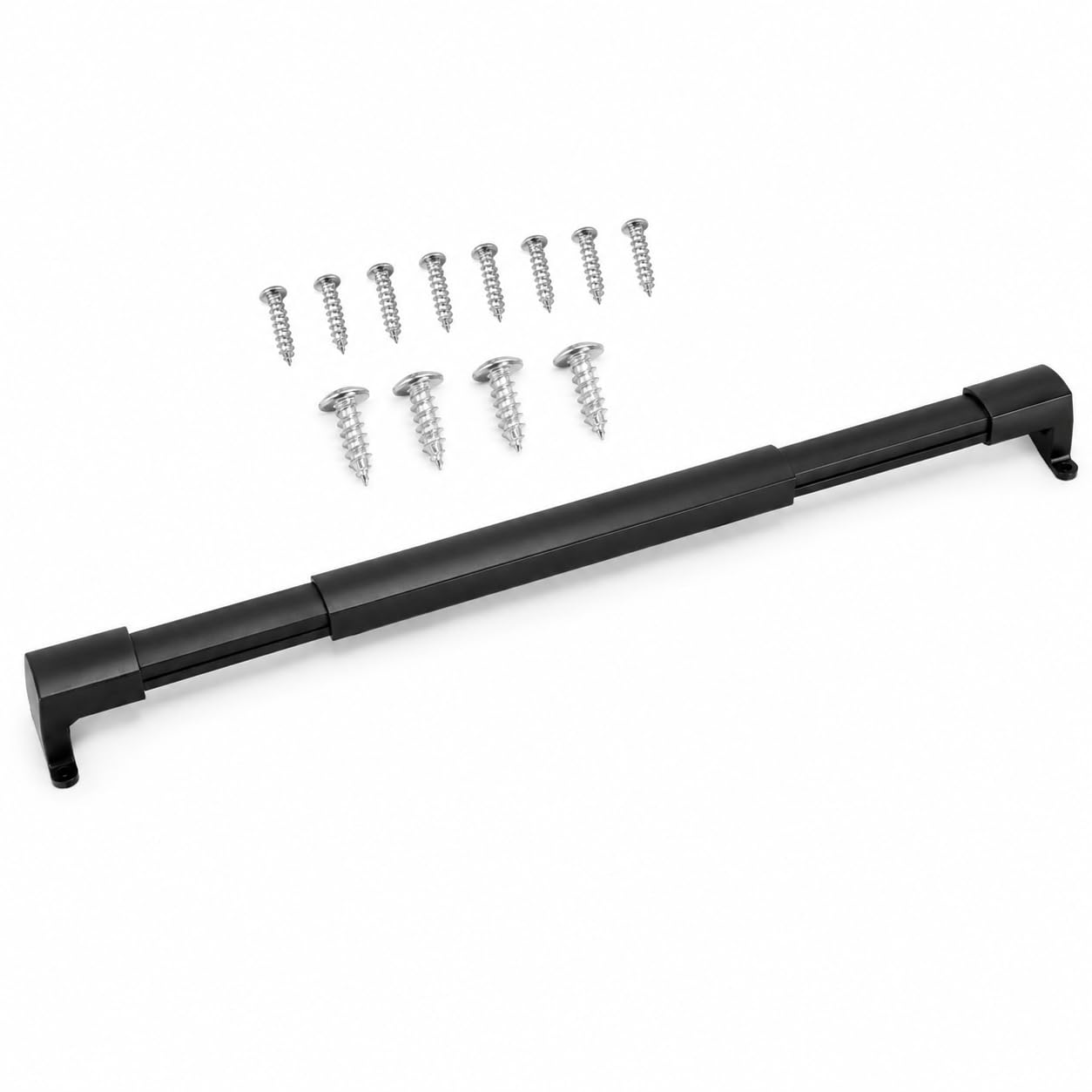 Barra de agarre ajustable de aluminio para puerta de caravana de 20 a 32 pulgadas, mango de seguridad ergonómico ligero y resistente, barra transversal de metal universal para caravana
