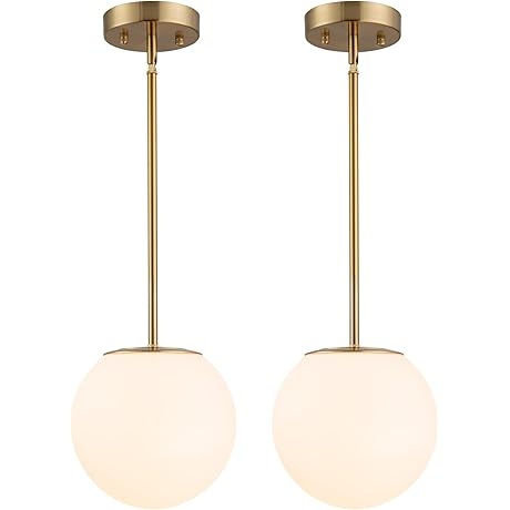 Modern Sphere Pendant Light: Enhance Your Space with Mid-Century Charm