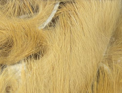 Hareline Fly Tying Magnum Rabbit Strips - Wide Rabbit Fur Strip Material for Streamers, Pike, Musky & Saltwater Flies