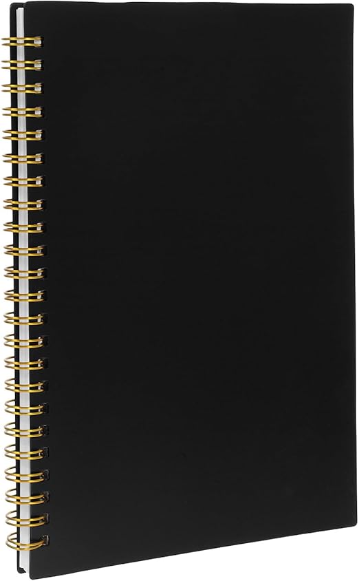 Quaderno Contabile Orizzontale per Inventario con Pagine a Righe Bianche, Registro Spese e Gestione Finanziaria per Ufficio, Scuola e Magazzino, Libro Mastro Finanze Personali