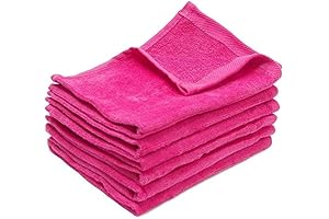 Premium Hot Pink Hand Towels: A Luxurious Touch for Your Home Decor