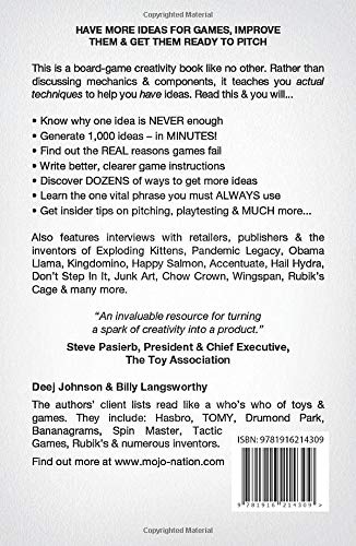 The Snakes & Ladders Of Creative Thinking: Have More Ideas For Board Games, Improve Them & Get Them Ready To Pitch - Image 2