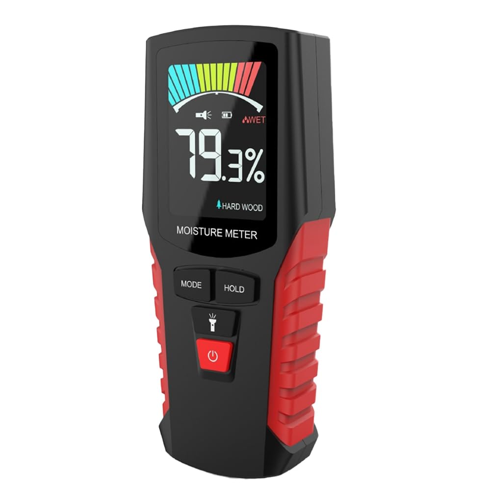 Ijsdnvjndx As Shown Wood Moisture Meter, Wall Moisture Content Tester, Cardboard Humidity Tester, Cement Brick Moisture Tester