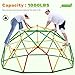 Zupapa 10FT Climbing Dome, Outdoor 10FT Geometric Dome Climber for Kids 3-10 Supporting 1000 lbs, Easy Assembly Playground Jungle Gym Backyard Play Equipment