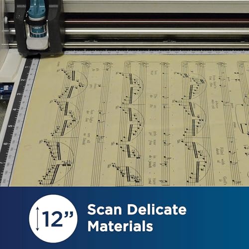 Brother ScanNCut DX Mat CADXMATS12, 12" x 12" Scanning Mat, Non-Tack to Convert Materials into Custom Designs - image 2