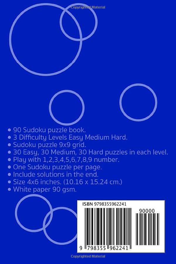 Miniatura 2 de Sudoku Book Small Mini Puzzle Books For Adults 2023 Sudoku Travel Puzzle Books For Adults Pocket Size Travel Games Great Gift For Anyone You Love