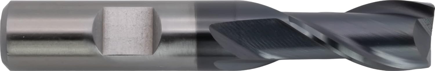 CME 5 pcs M42 Cobalt End Mills, Square Nose, AlCrN Coated, 1/2" Mill Diameter, 1" Length of Cut, 3" Overall Length, 2 Flute, Center Cutting